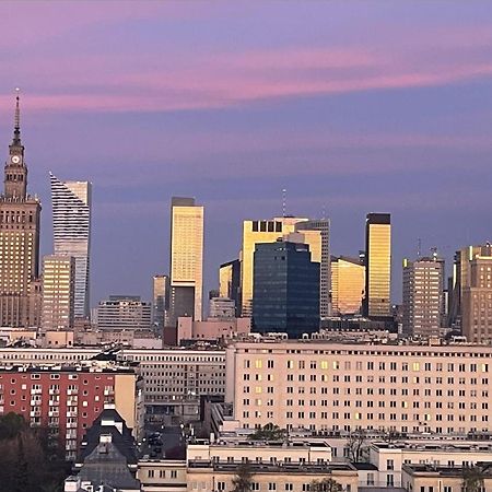 Atelier W Sercu Warszawy Z Panoramicznym Widokiem Apartment Warsaw Luaran gambar