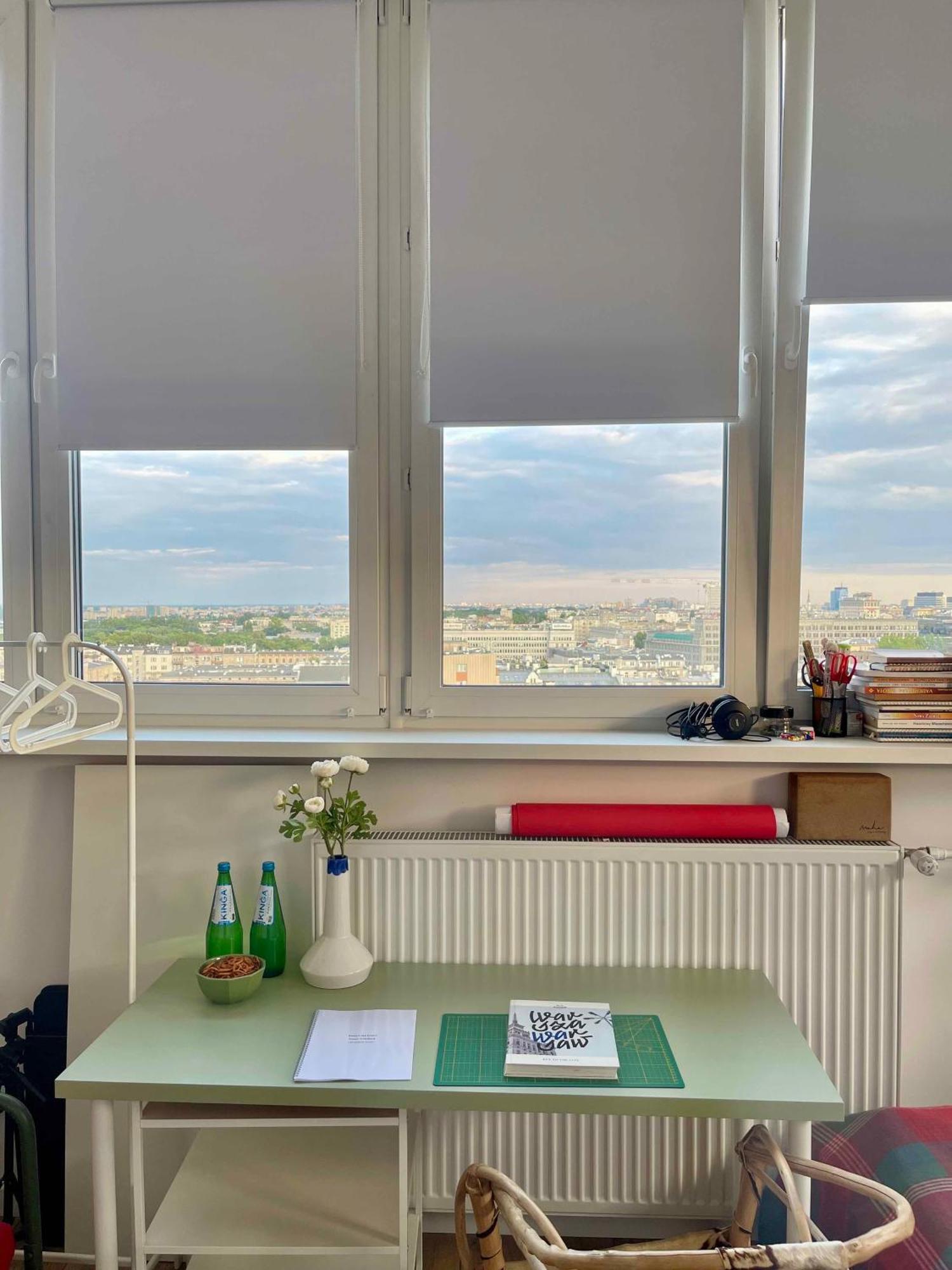 Atelier W Sercu Warszawy Z Panoramicznym Widokiem Apartment Warsaw Luaran gambar